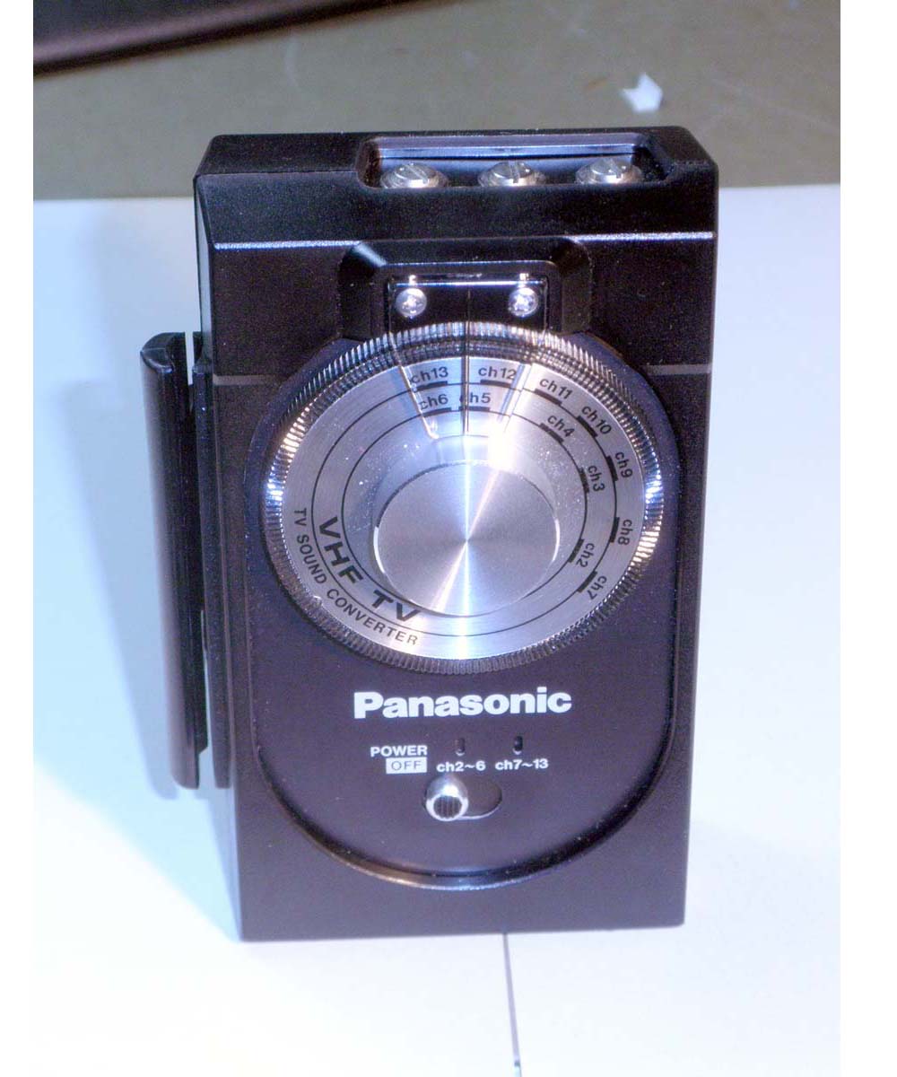 Panasonic RD-9580. VHF TV Converter for FM Radio.